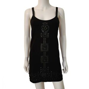 Theory Sasha Cocktail Dress - Black Sleeveless - Size 12